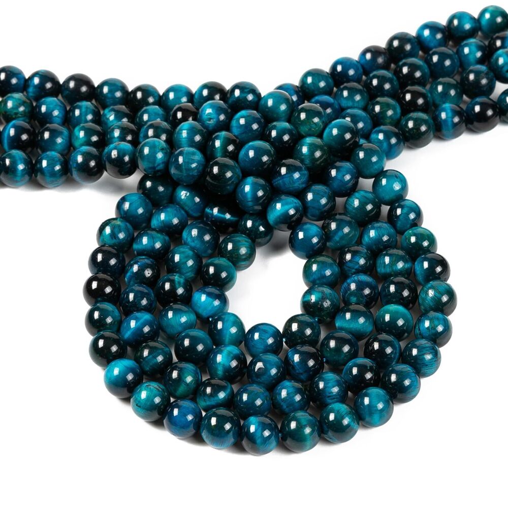 6959 120pcs 8mm Natural Gemstone Round Smooth Spacer Loose Stone Beads
